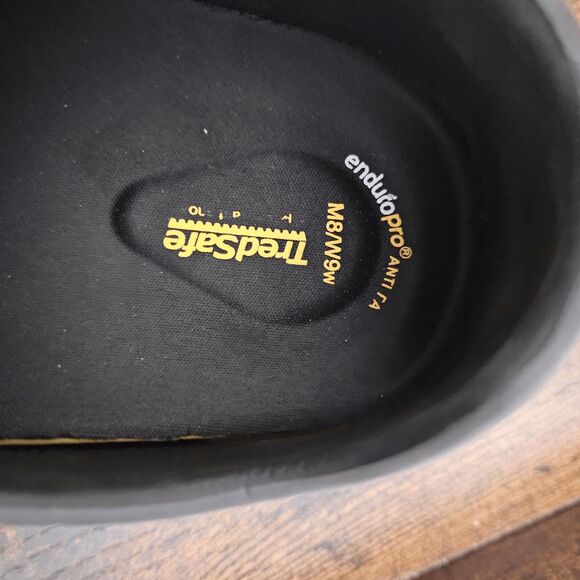 TredSafe Black Slip On Oil & Slip Resistent Gardening Clog Slip on Shoes Black M - Picture 3 of 5